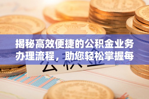 廊坊揭秘高效便捷的公积金业务办理流程，助您轻松掌握每一步