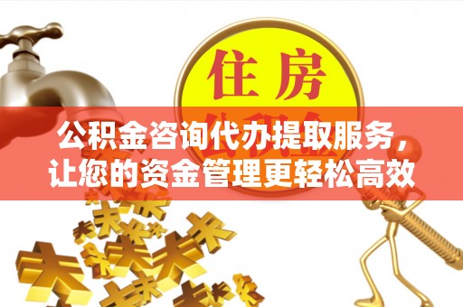 廊坊公积金咨询代办提取服务，让您的资金管理更轻松高效