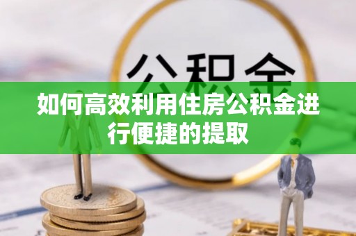 廊坊如何高效利用住房公积金进行便捷的提取